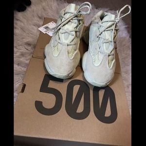 Yeezys 500 SuperMoon Yellow Repost